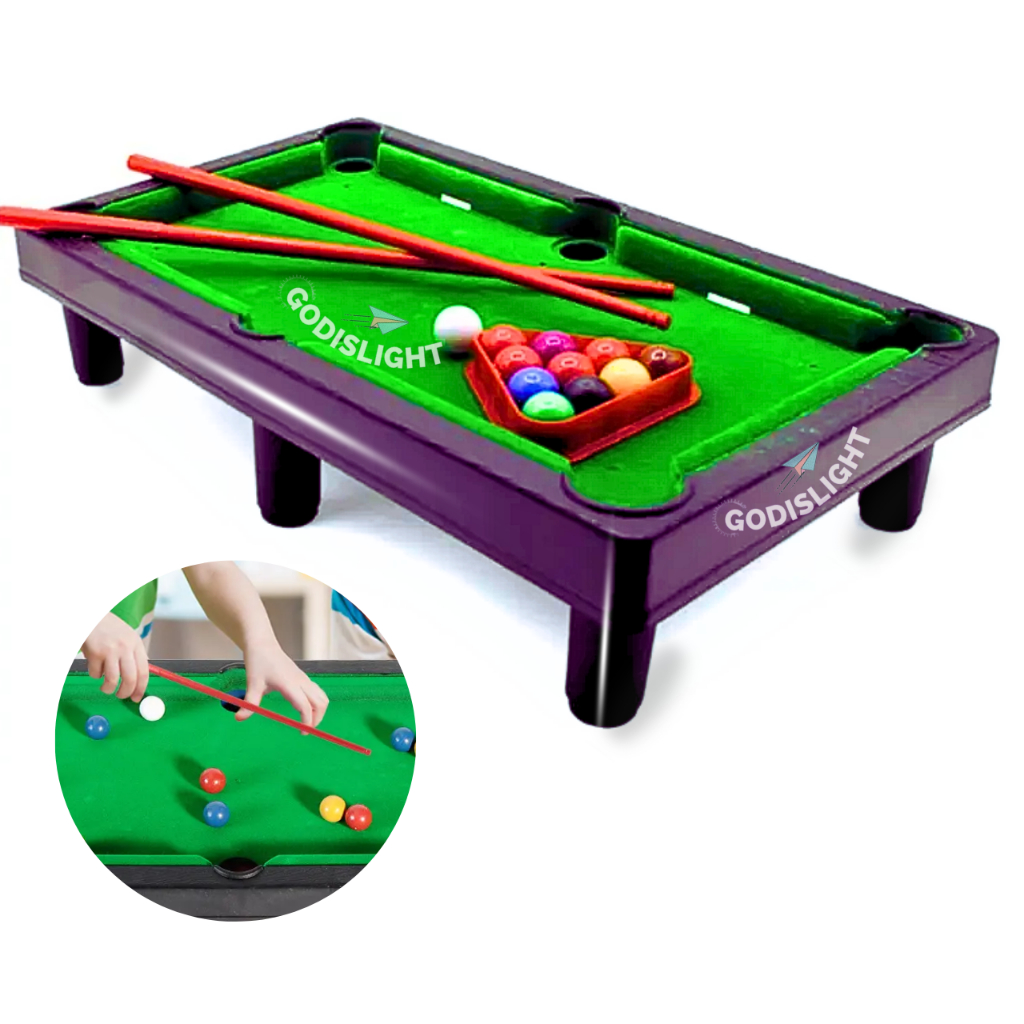Sinuca Infantil Mine Mesa Brinquedo Sinucas Para Menino Menina Brinquedo Dia Das Criança