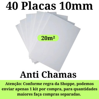 Placas de Isopor Para Forro Teto F1 1000x500x10mm (1cm ) Antichamas Isolamento Termico Ac…