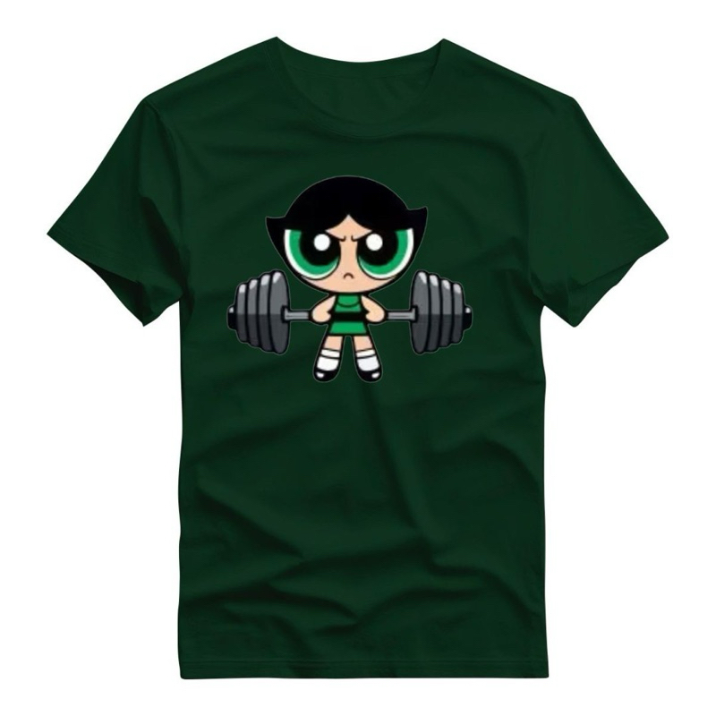 Camiseta Feminina Estampa Docinho Meninas Super Poderosas Blusa 100% Algodão Estampada