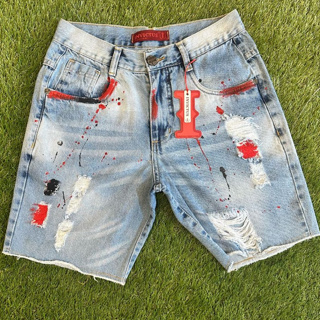 Bermuda Jeans Masculina Estilo Jogador Premium Original Tradicional Curta Luxo e Excluisividade Vem Ser Invictus em Oferta na Shopee