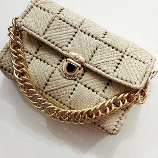 Alça de Mão Corrente Sofisticada Dupla G Dourada 35cm Com Mosquetão Coração em Oferta na Shopee