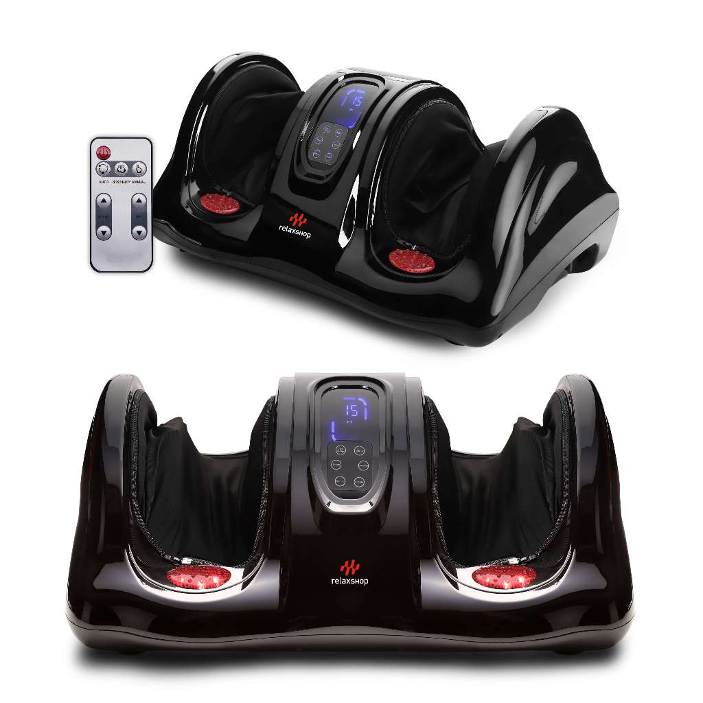 Massageador Elétrico Para Pés E Pernas Shiatsu Foot Massager - Health