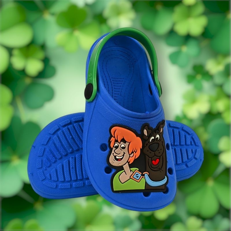Sandália Infantil Masculino Babuche Para Menino Papete Scooby -Doo Confortável
