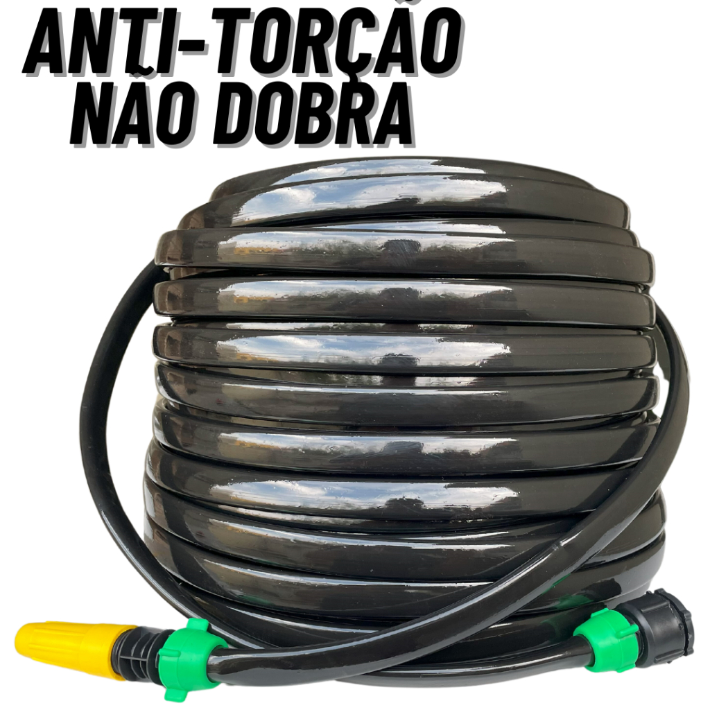 Mangueira de Jardim Anti-Torção e Anti-Dobras - 50 Metros