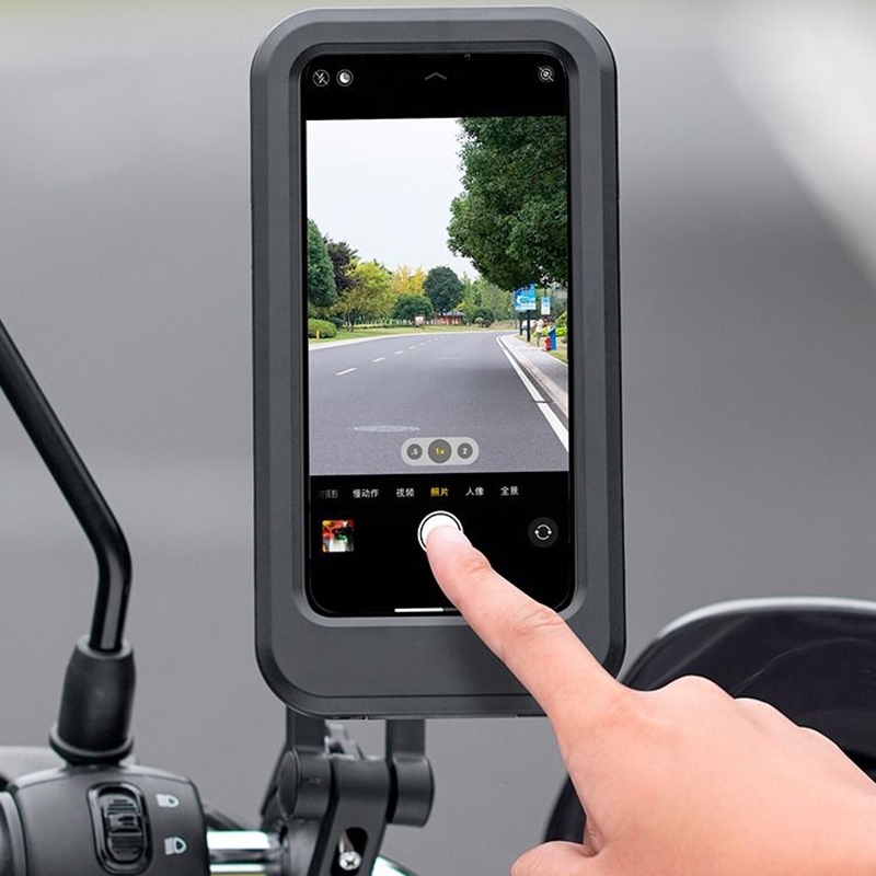 Suporte Bike Moto Capa Celular Touch Impermeável