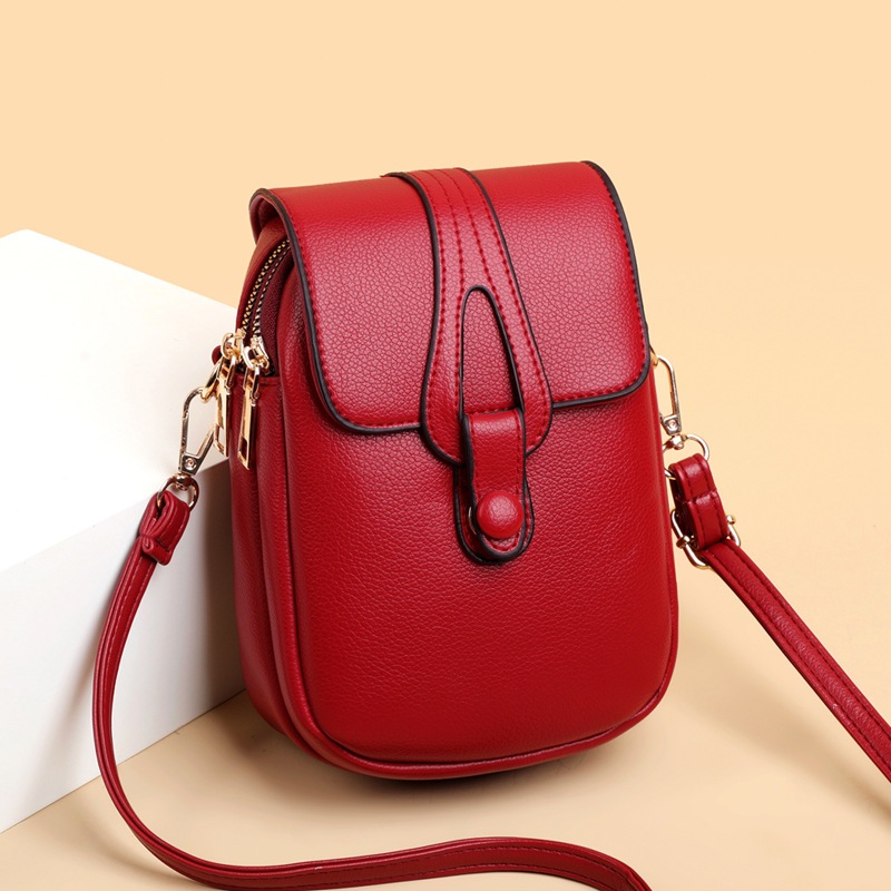 ❤️Bolsa Feminina de Couro Legítimo Multifuncional e Elegante, Crossbody e de Ombro, Ideal ...