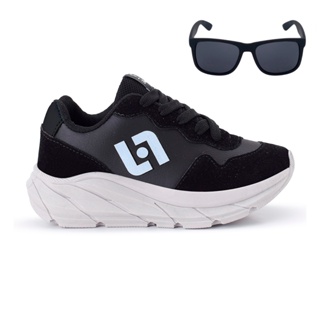 Tenis Infantil Meninos Jogger Escolar Casual Camurça + Oculos em Oferta na Shopee