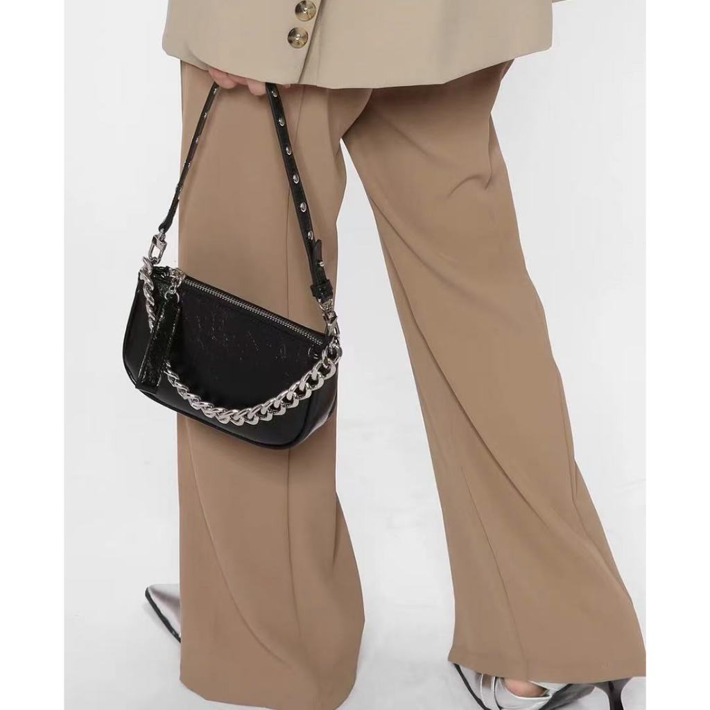 Retro Nova Bolsa Crossbody Feminina Ombro Pequena Quadrada — imagem 2 de 2