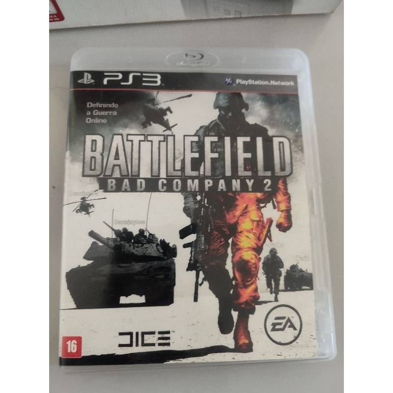 Jogo para PS3 Usado Battlefield Bad Company funcionando perfeitamente sem detalhes