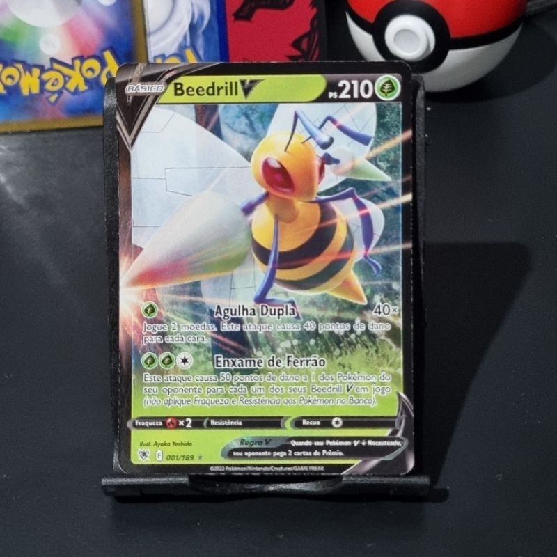 Carta Tcg Pokemon Beedrill V