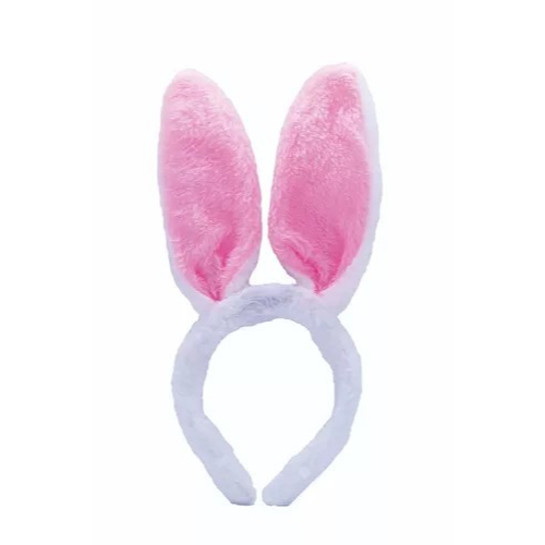 Tiara Orelha de Coelho de Pelúcia Wincy Páscoa