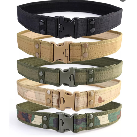 Cinto Tático Militar Resistente Ajustável Para Serviço em Oferta na Shopee