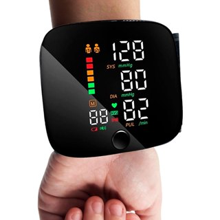 Monitor De Pressão Arterial De Pulso Com Voz Usb Recarregáve Cor Preto Em Português em Oferta na Shopee