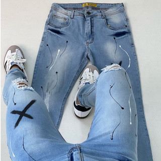 Calça Jeans Masculina Skinny Jogador Original Linha Premium