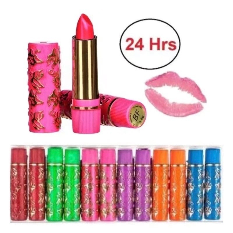 Kit 12 Unidades Batom mágico 24 horas