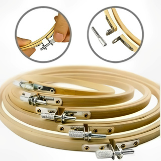 Bastidor de Bambu Com Regulador Bordado , Artesanato, Decoração Etc. (M&L) em Oferta na Shopee