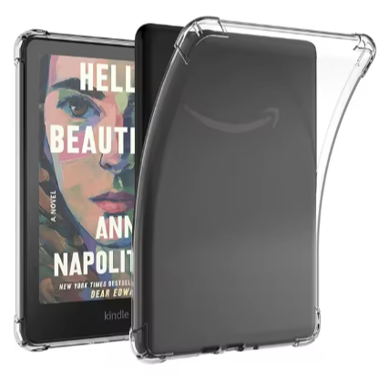 Capa Transparente em Silicone TPU para Kindle Paperwhite Signature 12ª Geração 7" (SA568B / SA569P – 2024) em Oferta na Shopee
