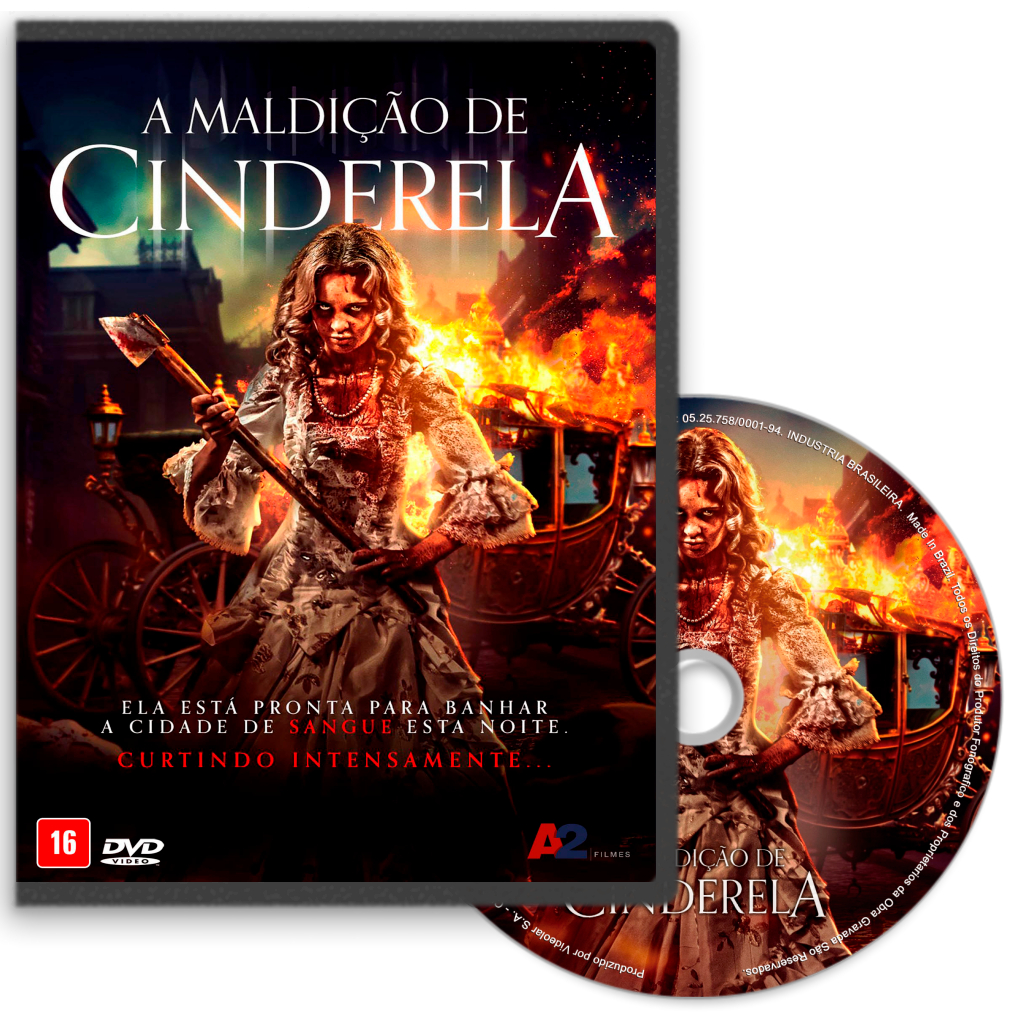 DVD - A Maldição de Cinderela (2025) (Dual Áudio)
