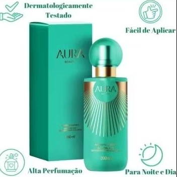 Body Splash desodorante colônia Aura beauty Afrodite Garden 200Ml
