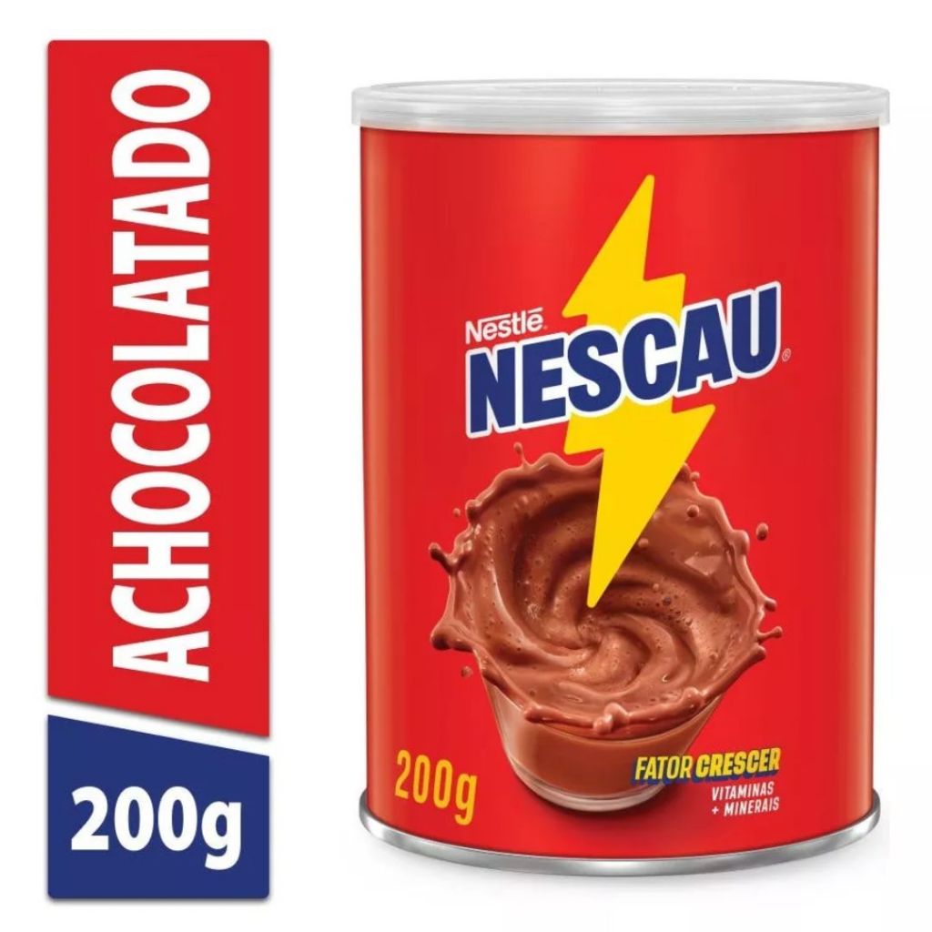 Achocolatado Em Pó Nescau Lata 200g