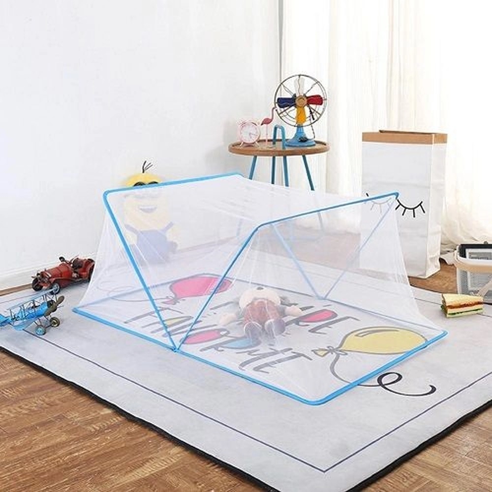 Mosquiteiro Para Cama Portátil Tenda Protetora de Mosquito e Pernilongo Dobrável Rede Mosquiteira