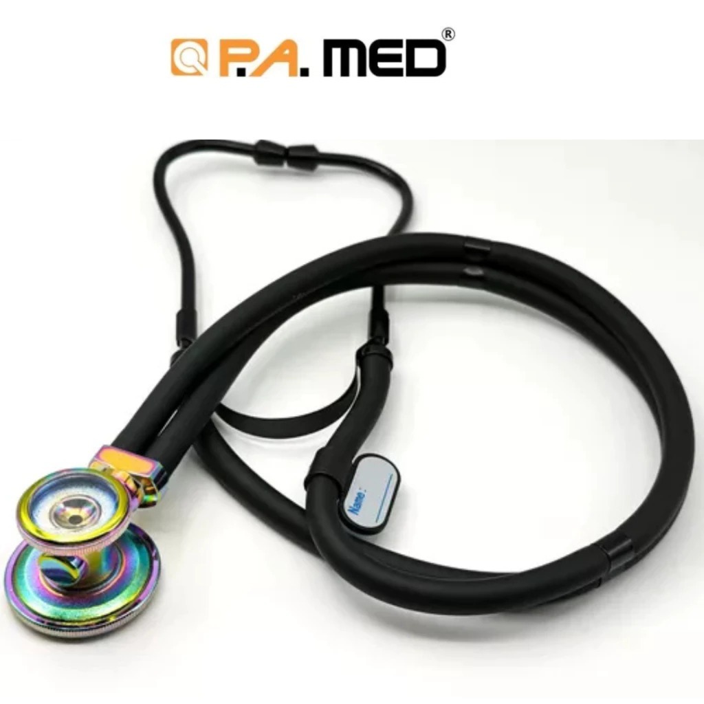 Estetoscópio Rappaport Black Rainbow P.a. Med