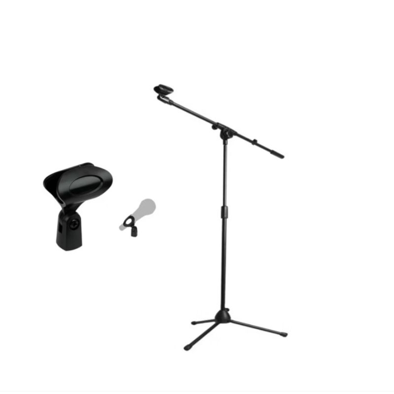 Pedestal Suporte Microfone Mxt Girafa C/ Cachimbo