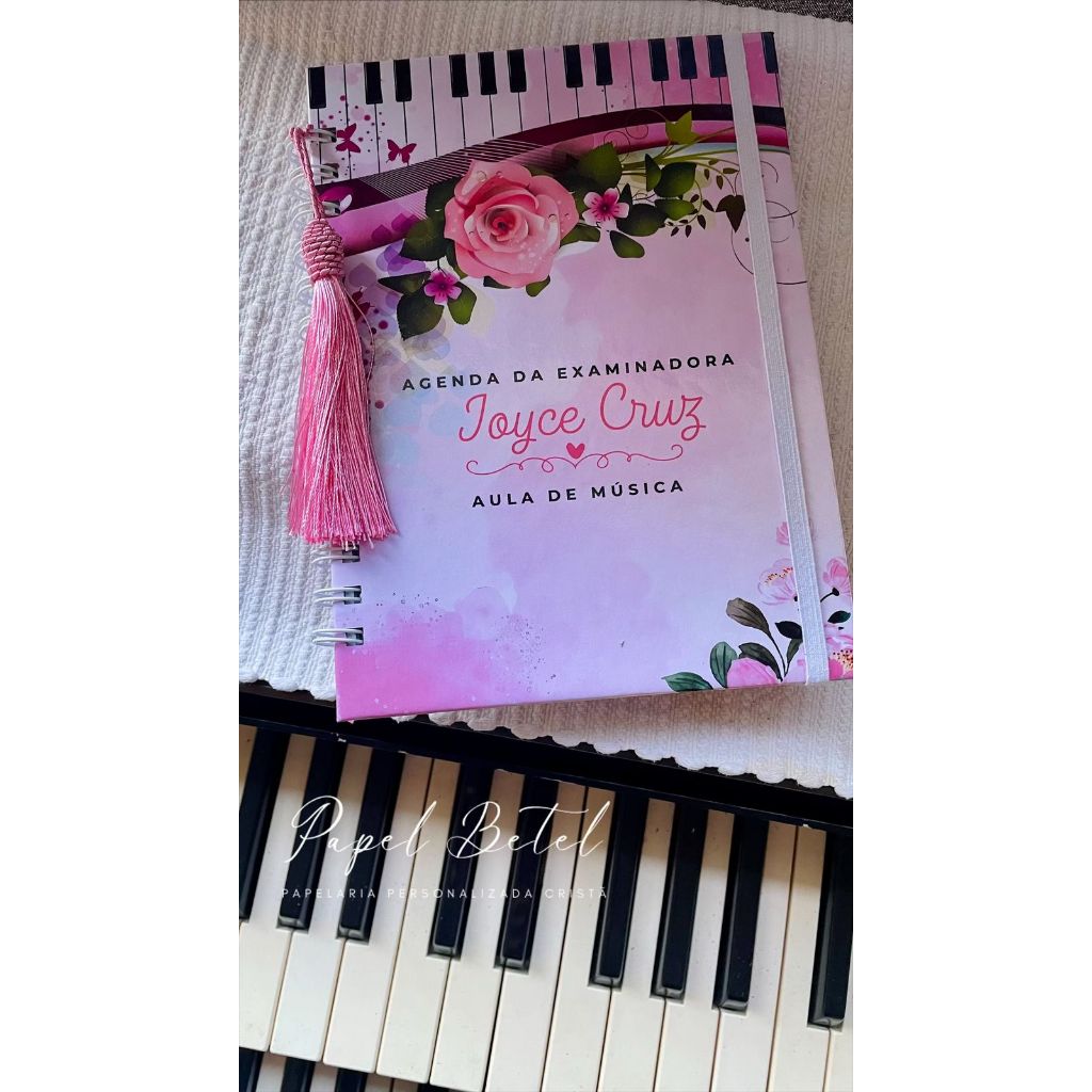 Agenda da Instrutora de órgão  Música  CCB em Oferta na Shopee