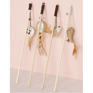 Varinha Divertida Gato Sino Provocação Do Rato Acessórios Para Animais De Estimação em Oferta na Shopee