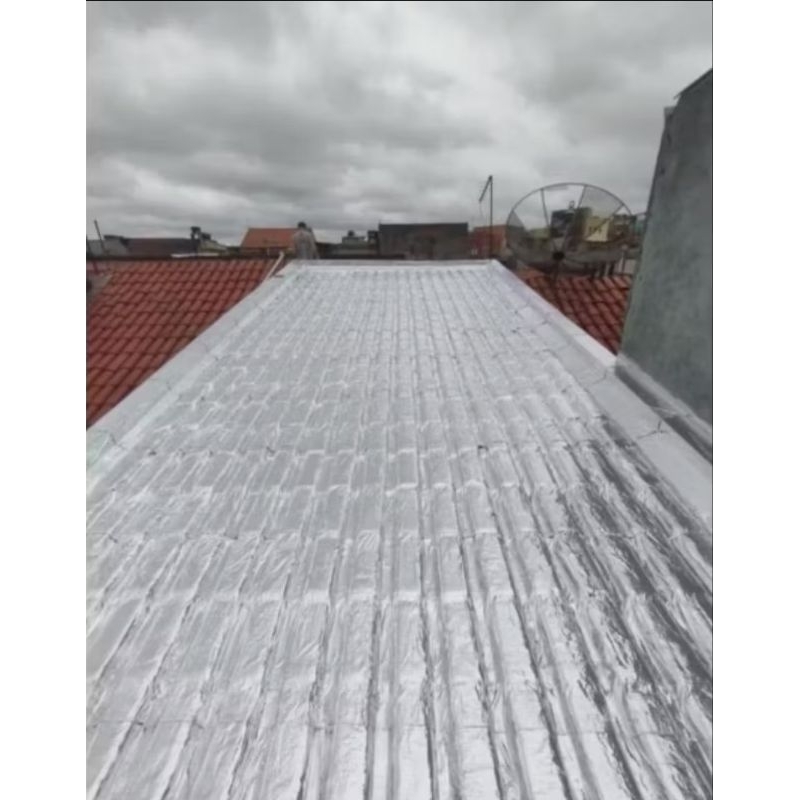 Manta Asfaltica Auto Adesiva Aluminizada 60cm X 10m Veda Tudo — imagem 2 de 2
