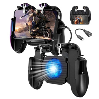 Gamepad Joystick Controle Gamepad R1 L1 Com Cooler Free Fire Pugb - Envio Imediato em Oferta na Shopee