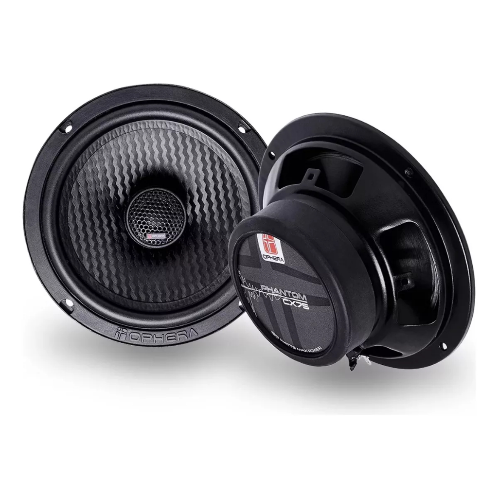 Par Auto Falante Coaxial Ophera Cx75 6 Polegadas 150w Som Automototivo