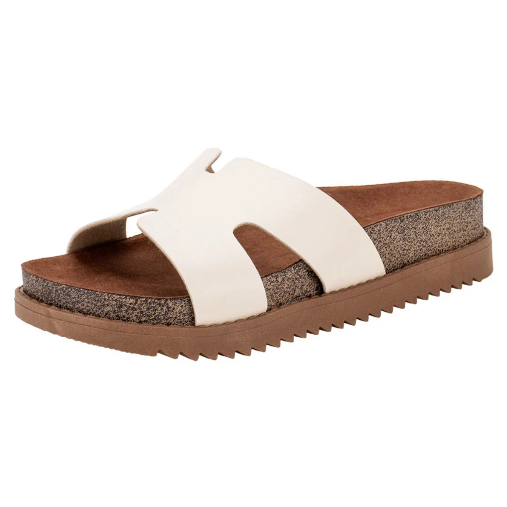 Moleca Birken Papete Feminina Slide Sandália Tamanco Ultra Conforto Original