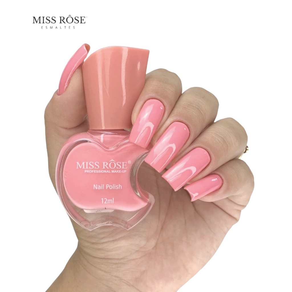 MISS ROSE - Esmalte Cremoso - Cor A013 - 12ml em Oferta na Shopee