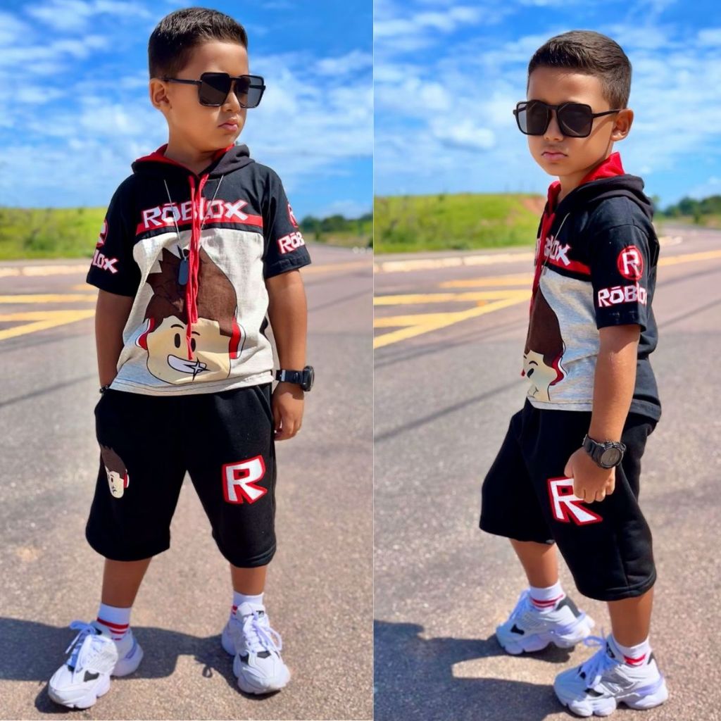 Roupa Infantil Fantasia Aniversário Roblox  Homem - Aranha   4 ao 10 em Oferta na Shopee