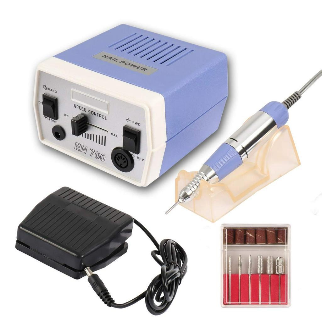 Lixadeira Lixa Motor De Unha Elétrica Profissional Gel Fibra