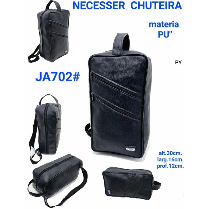 Porta chuteira Esportivo Tênis Reforçada Material PU JA702