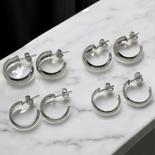 Kit Conjunto 4 Brincos Pequeno Argola Aço Inox Antialérgico Feminino em Oferta na Shopee