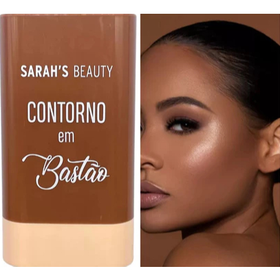 Detalhes do Contorno Bastão Sarah Beaut: O Toque Perfeito para um Contorno Impecável
