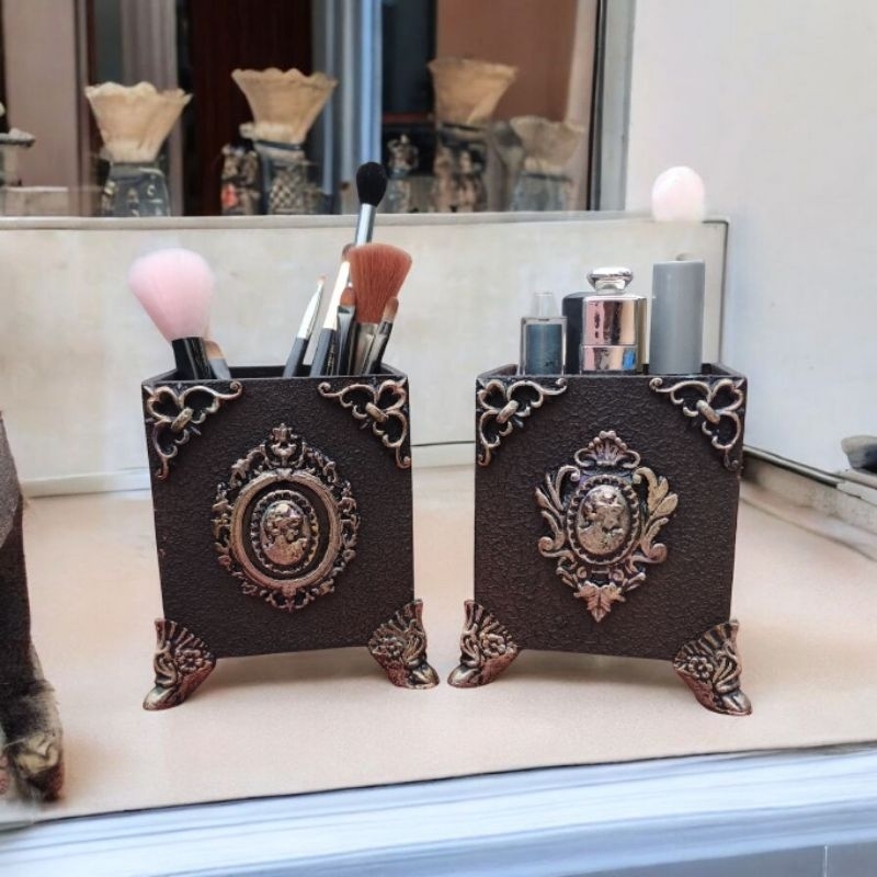 Porta pincéis de make/porta lápis/porta escova/porta caneta/porta treco