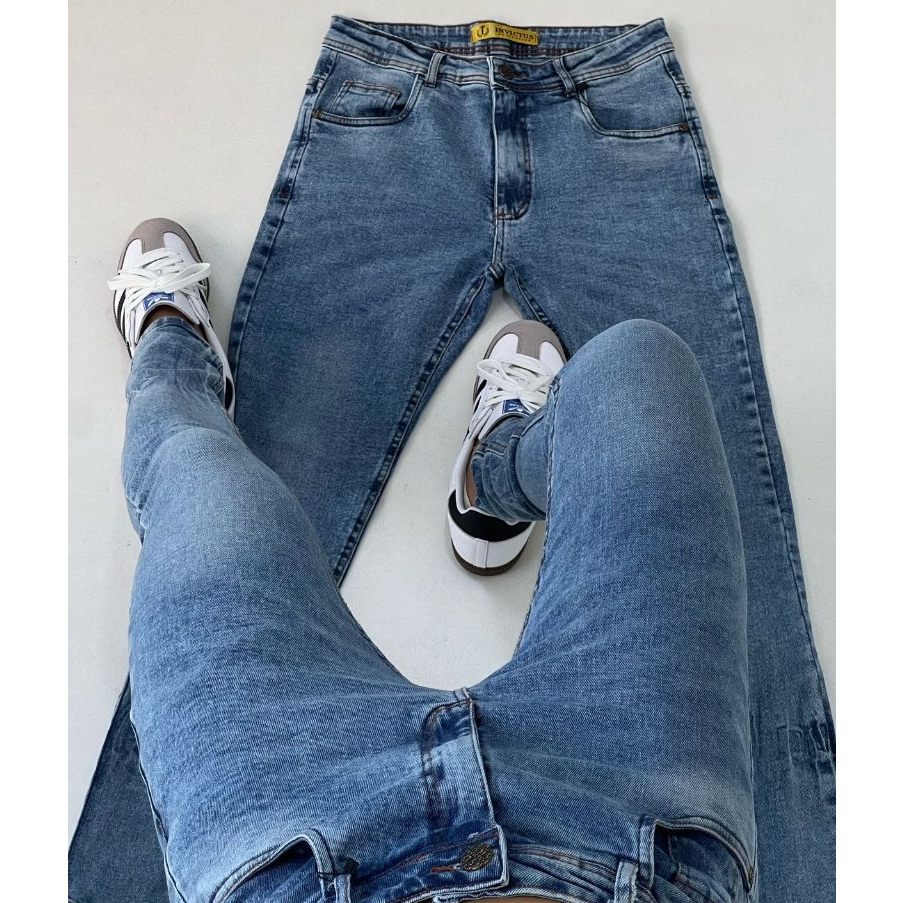 Calça Jeans Masculina Skinny Estilo Jogador Linha Premium Luxo e Exclusividade em Oferta na Shopee