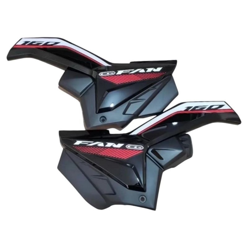 TAMPA LATERAL COMPLEMENTO CG TITAN 160 2016 ATÉ 2024 ESCRITO FAN 160