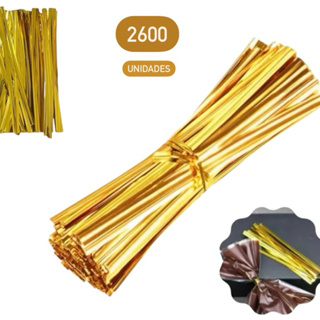 320~2600 Fecho Prático Metálico - Amarrilho Dourado Ouro OFF em Oferta na Shopee
