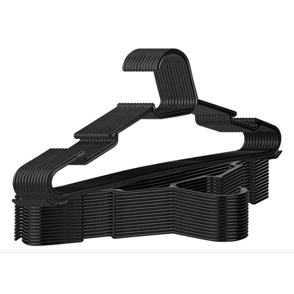 100 cabides adulto 39 cm organizador de roupas em Oferta na Shopee