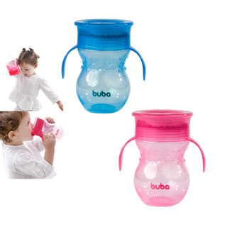 Copo Treinamento Buba 360 Antivazamento com Alça Bebê Criança em Oferta na Shopee