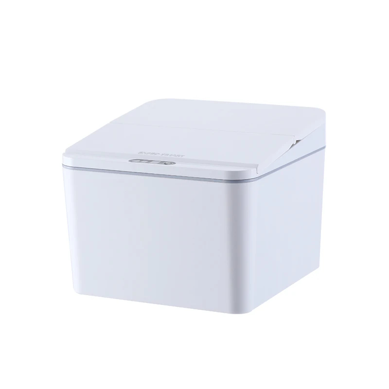 Lixeira Inteligente Com Sensor Automático 4L Banheiro Cozinha Escritório Lixo Recarregável USB