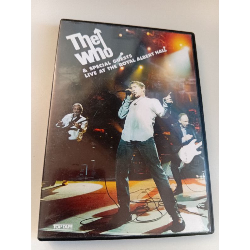 DVD the who Live Royal albert Hall ótimo estado mídia e capa