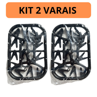 Kit 2 Varais PRETO Calcinha Cueca Meias Com 16 prendedores Cores Sortidas em Oferta na Shopee