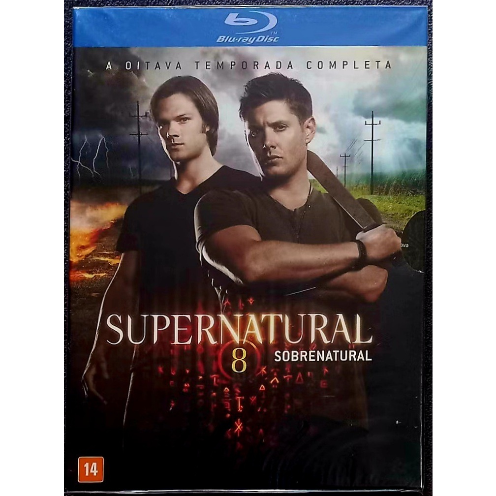 [LACRADO] Blu-ray Box Supernatural (Sobrenatural) - 8° Temporada Completa