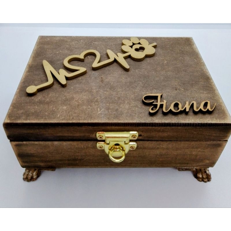 Urna Pet cinzas  animais  cremação  cão  gato em Oferta na Shopee